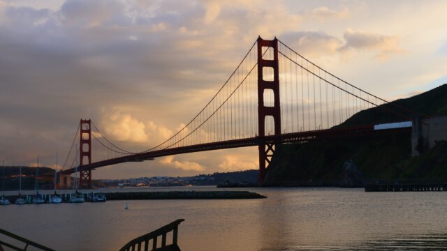 The infamous, Golden Gate Bridge in San Fransisco. Just 30 miles away, a change of pace from the quaint, quiet life within Half Moon Bay can be found within the lively city of San Fransisco. Photo credit: Julia Goldman